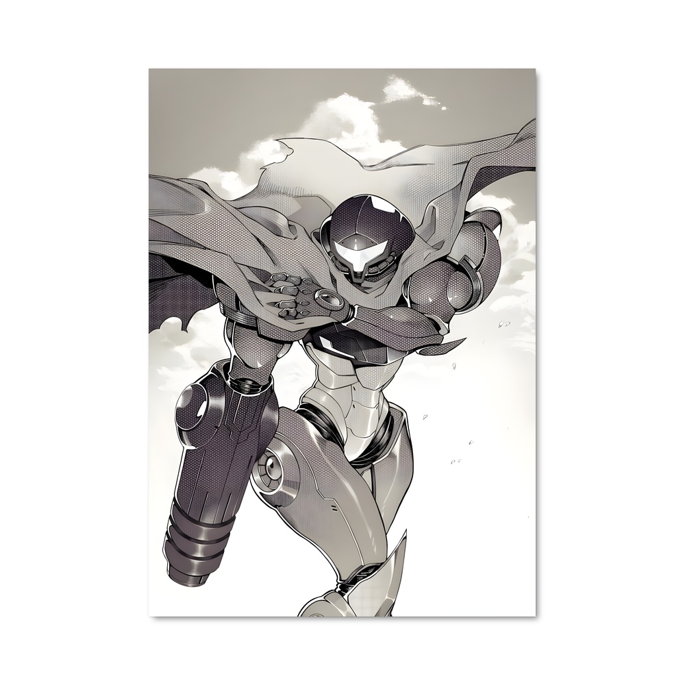 Poster Samus Aran: Armure et Énergie